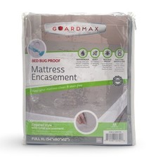 Guardmax Zippered Mattress Protector Full XL 54x80x12 100 Waterproof Bed Sheet