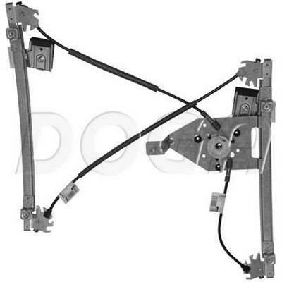 Lève-vitre DOGA 100674 pour le remplacement du mécanisme avant Skoda 1U0837462B
