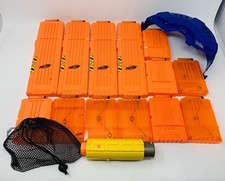 NERF Ammo Magazine Lot 18  6 Round Clips  Darts  Sight Darts Gun Replacement