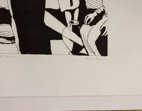 The Washing of The Disciples Feet Artists Proof Etching Francis Hoyland - Picture 8 of 12