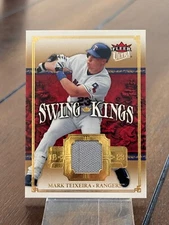 2007 Fleer Ultra Swing Kings SK-TE Texas Rangers Mark Teixeira Jersey Patch Card