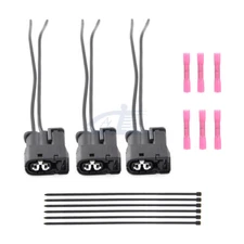 3PCS Ignition Coil Connector Plug For E592 E758 52-1581 IC294 88921376 UF-228