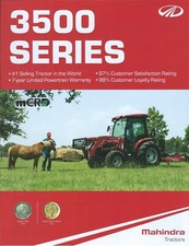 Farm Tractor Brochure - Mahindra - 3540 et al - 3500 series - 2016 (F7137)