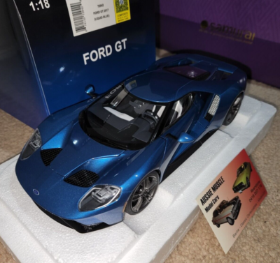 1:18 Autoart Ford GT 2017 in Liquid Blue | eBay