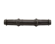 AltaLine Bicycle Cotterless Bottom Bracket Axle Square Bolt Style 113mm Black.