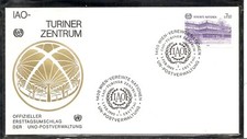 U.N Vienna SC # 48 Uthant Pavillion FDC . UNPA