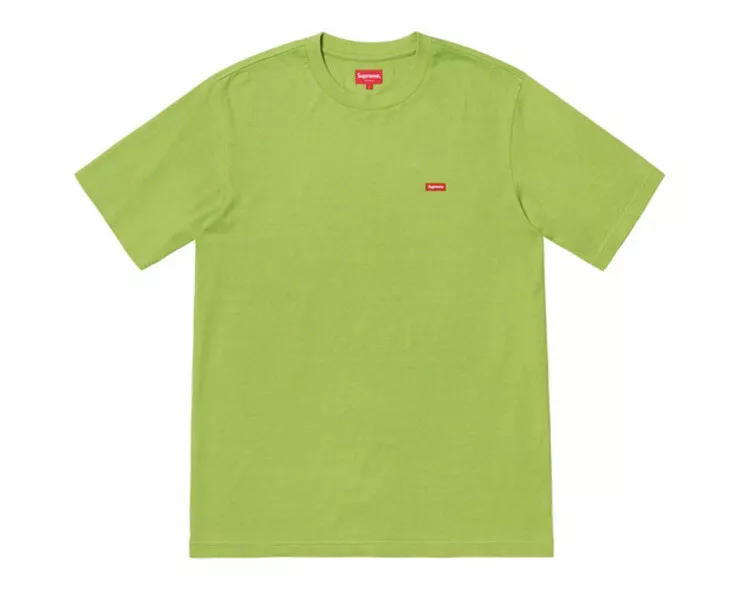 Supreme SS19 Small Box Tee Lime Size Medium Box Logo Bogo | eBay