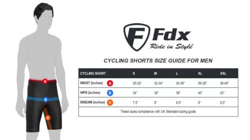 FDX Radhose mit Taschen 3D Anti-Bac Polsterung All Day Herren MTB Bike Shorts - Bild 8 von 12
