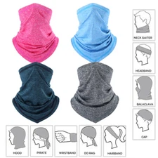 Summer Sports Bandana UV Sun Protection Face Mask Hiking Neck Gaiter Men Women