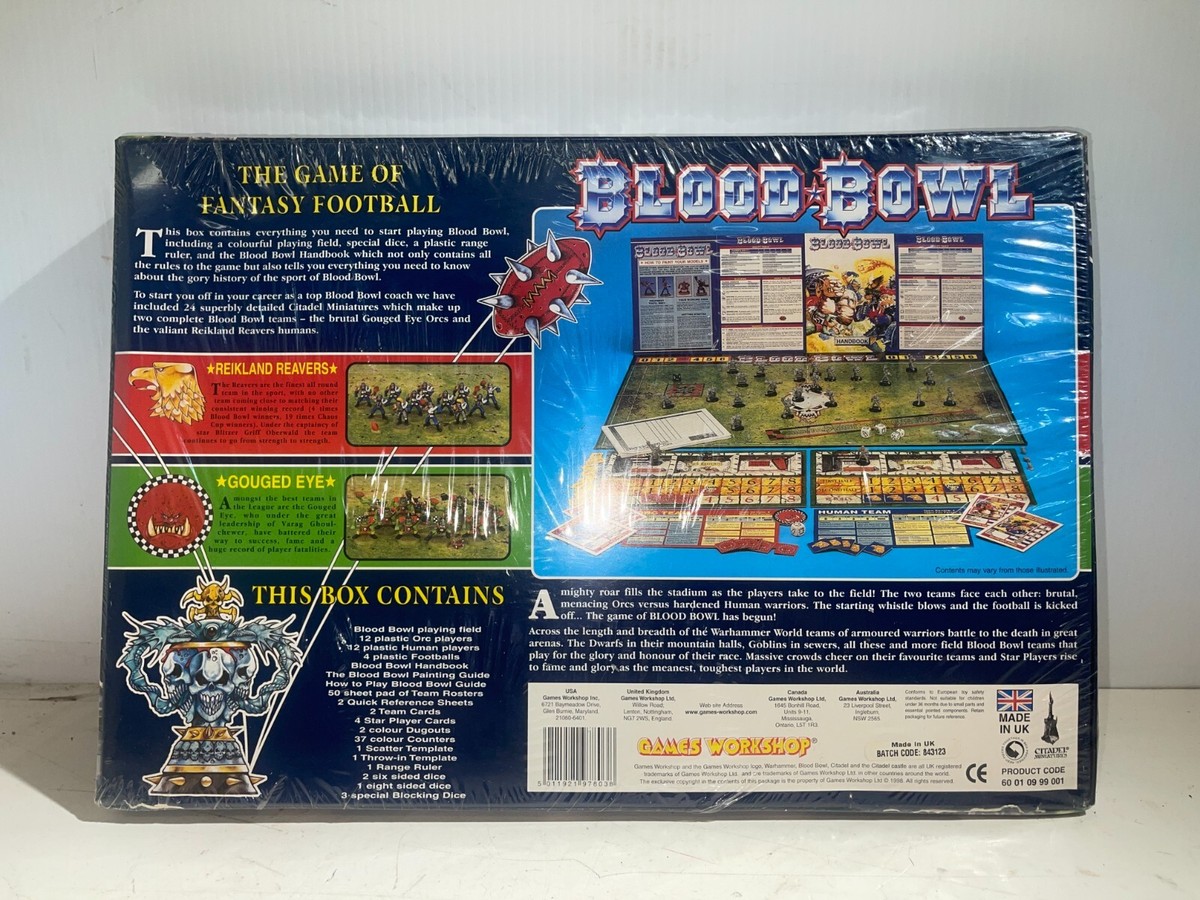 Blood Bowl: Édition Deuxième Saison - Deck Cartes Team Dark Elf - Jeu