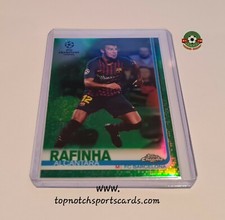 2018/19 Topps Chrome UEFA CL Green Refractor Rafinha Alcantara 86/99