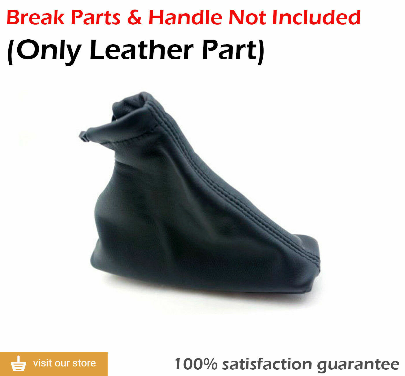 E Brake Boot Cover Leather for Nissan Frontier 20052019 Black eBay