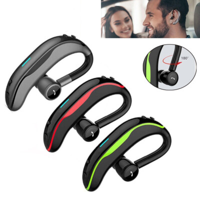 Bluetooth Headset Wireless Earphone with Mic Business Earpiece for Cell Phones