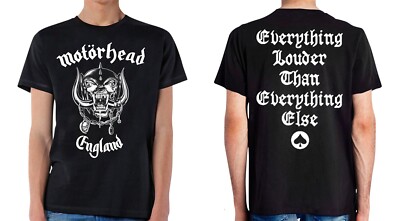 MOTORHEAD cd cvr ENGLAND LOUDER THAN EVERYTHING ELSE Official SHIRT XXL 2X new