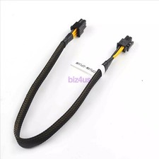 Motherboard 4pin CPU male to 6pin Male PCI-E GPU Video Card Power Cable 35cm
