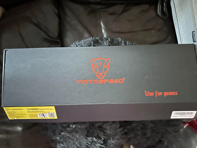 Motospeed CK888 Wired Gaming Keyboard And Mouse Combo RGB Lights Red Switches