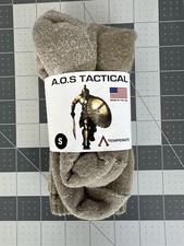 A.O.S. Tactical Socks Size Small Coyote Tan