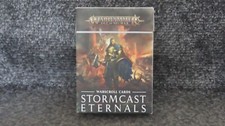 Warhammer AOS Stormcast Eternals 2nd Ed Warscroll Cards 2017 Boxed Used Sigmar