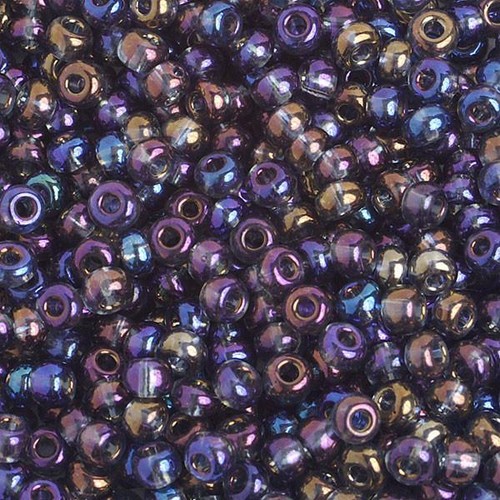 6/0 Black Diamond Glas Saatgut 40 Gramm
