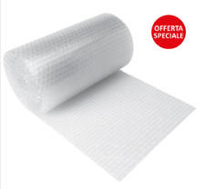 Rotolo pluriball 100 200 metri altezza 100 cm da imballaggio bobina bolle aria 