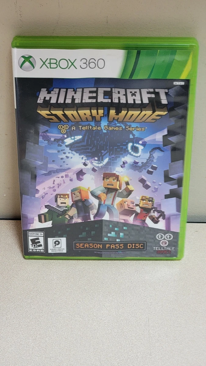 Minecraft: Story Mode - Telltale Games Season Pass Disc (Xbox 360)  894515001658