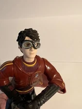 Harry Potter Quidditch Player Uniform Action Figure On Broom