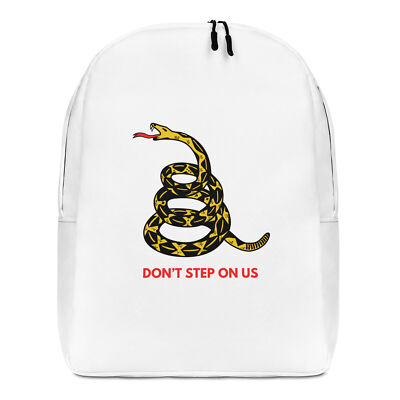 Minimalist backpack ''Don't tread on me''