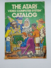 1981 Vintage "THE ATARI VIDEO COMPUTER SYSTEM" (Video Games) Catalog, RARE!