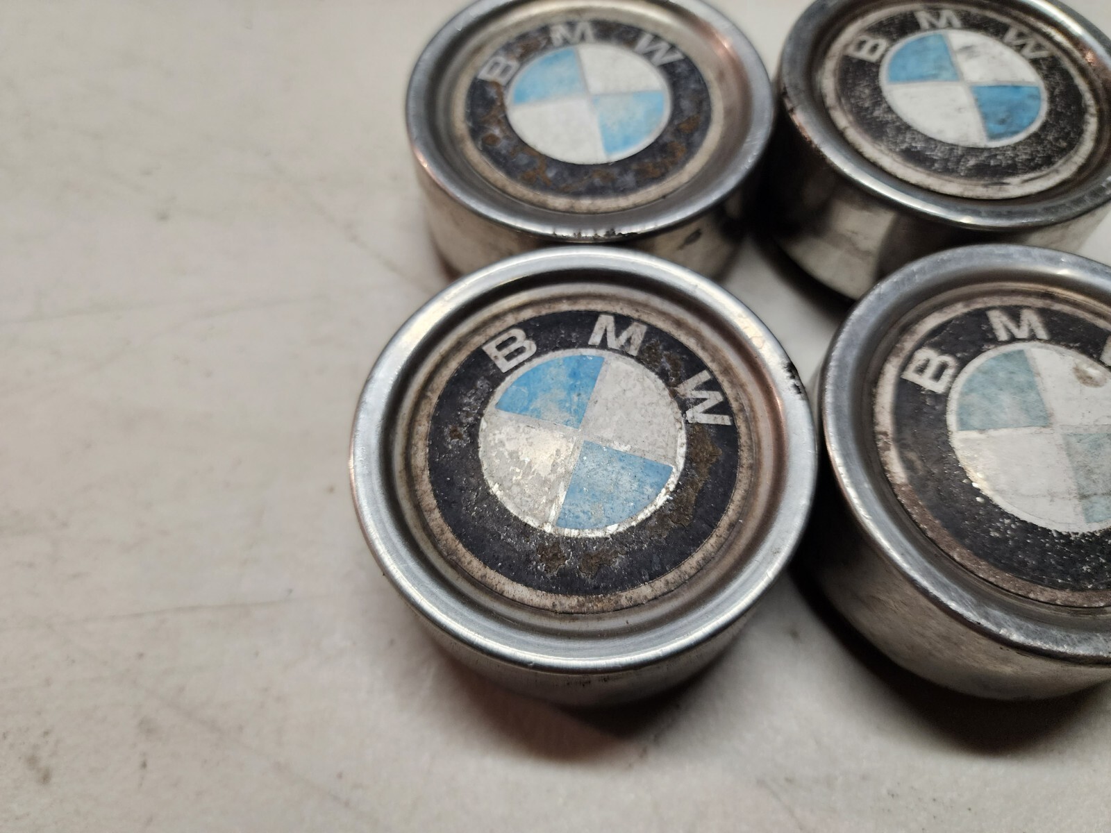 BMW E30 E21 E10 OEM Bottlecap Center Hub Cap Set eBay