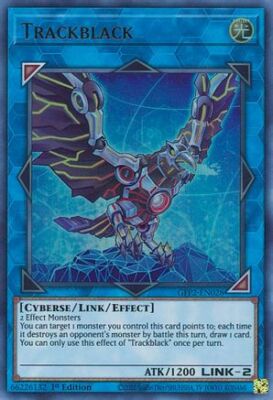 TRACKBLACK GFP2-EN028 1ST ED YUGIOH GHOSTS 2 (ULTRA, NM)
