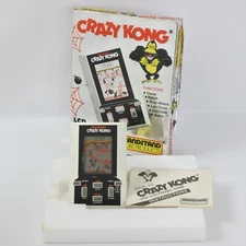 LCD CRAZY KONG Game Watch Handheld Console Boxed 3045