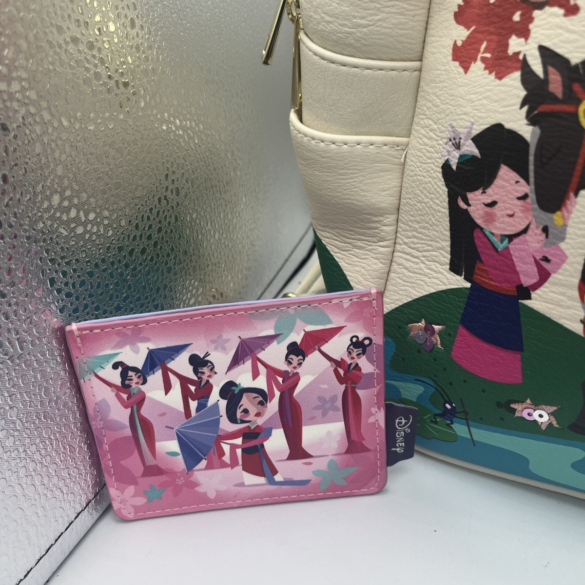 Her Universe Disney Mulan Cherry Blossom Mini Backpack New  display picture 1