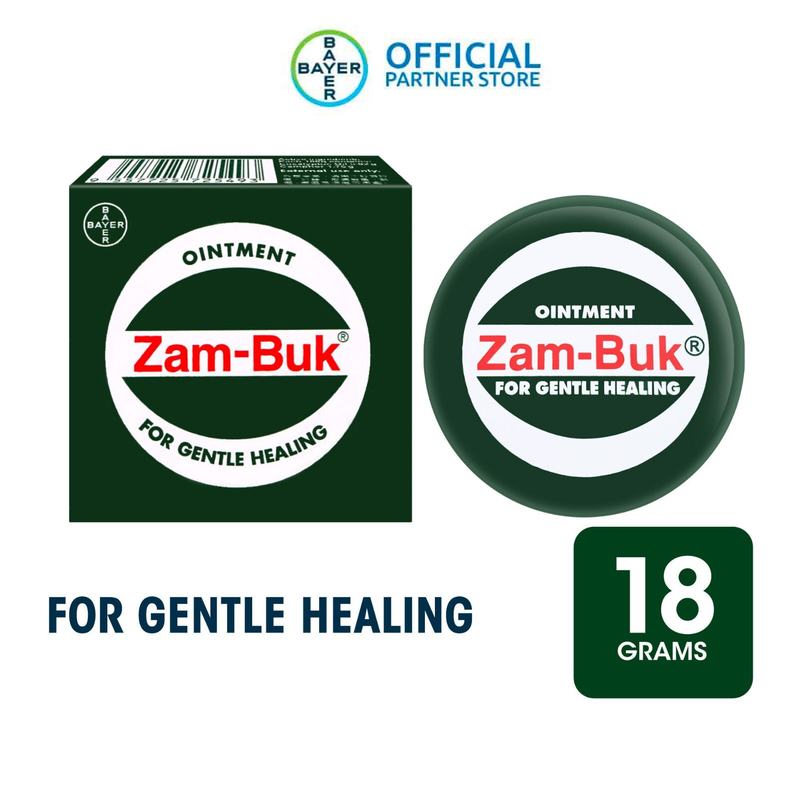 1x 18g ZAM BUK ZAMBUK Ointment Balm Herbal Insect Itch Bites Pain