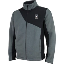 Mens Spyder District Constant Full Zip Coat Top Fleece Jacket New