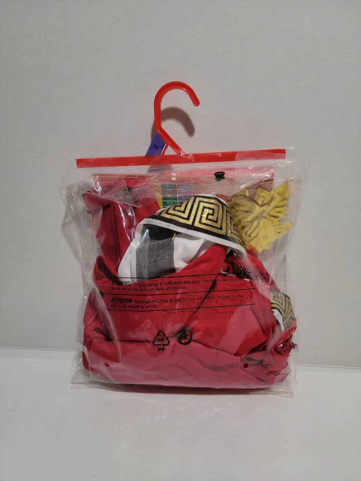 Roman Official Adult Mens 2XL Toga With Headpiece  - Image 2 of 2