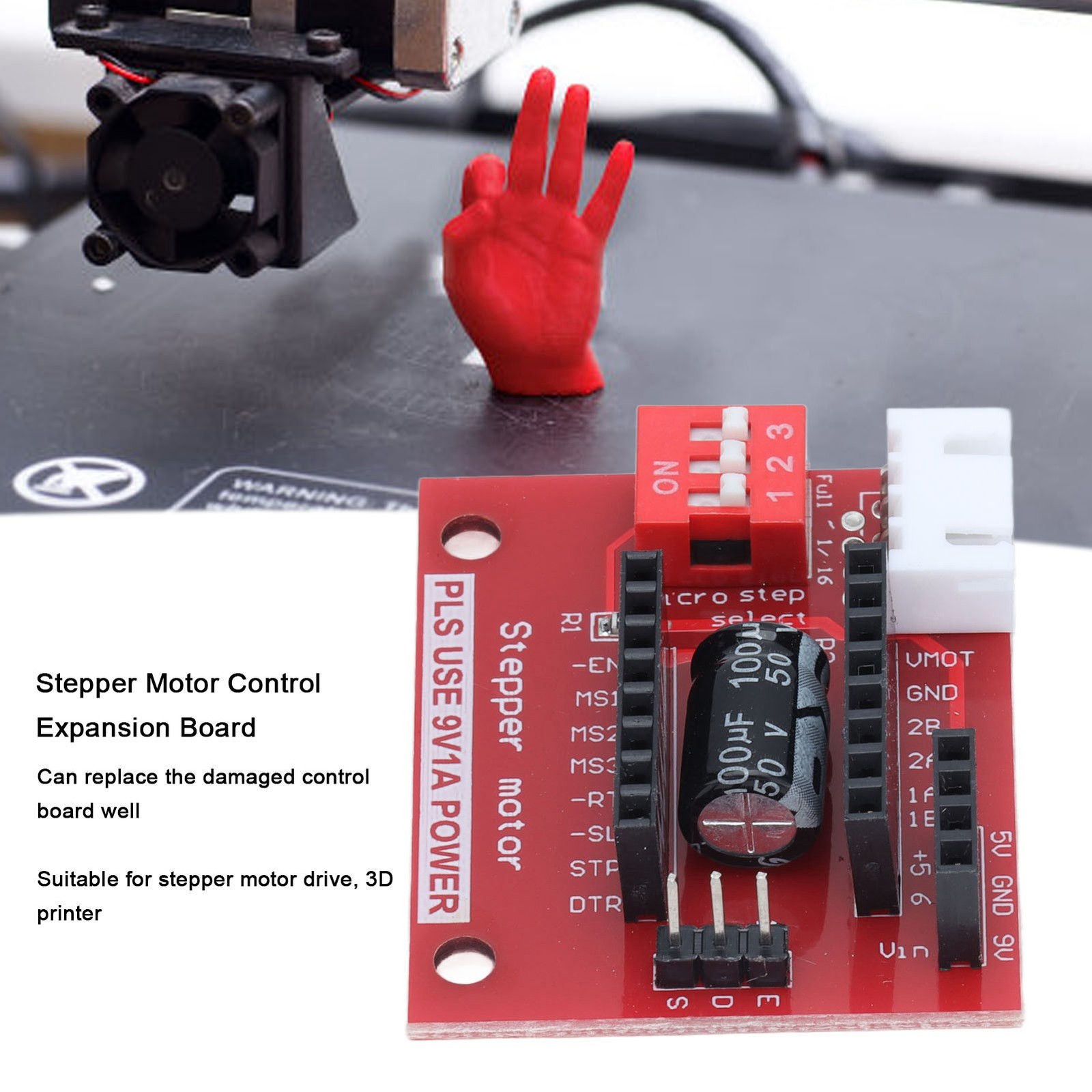 Stepper Motor Control Expansion Board For A4988 DRV8825 3D Printer Driver