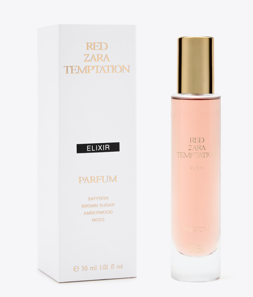 ZARA Women Red Temptation Elixir Parfum EDP Fragrance 30ml Brand New  Sealed