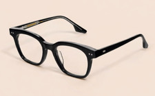 Gentle Monster South Side N 01 Sunglasses Black/Clear With Case New