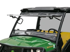 SuperATV Scratch Resistant Flip Windshield for John Deere Gator XUV 835/865 2...
