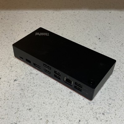 Lenovo ThinkPad USB 3.0 Gen 2 USB-C Docking Station, Display, HDMI, 40AS0090AU