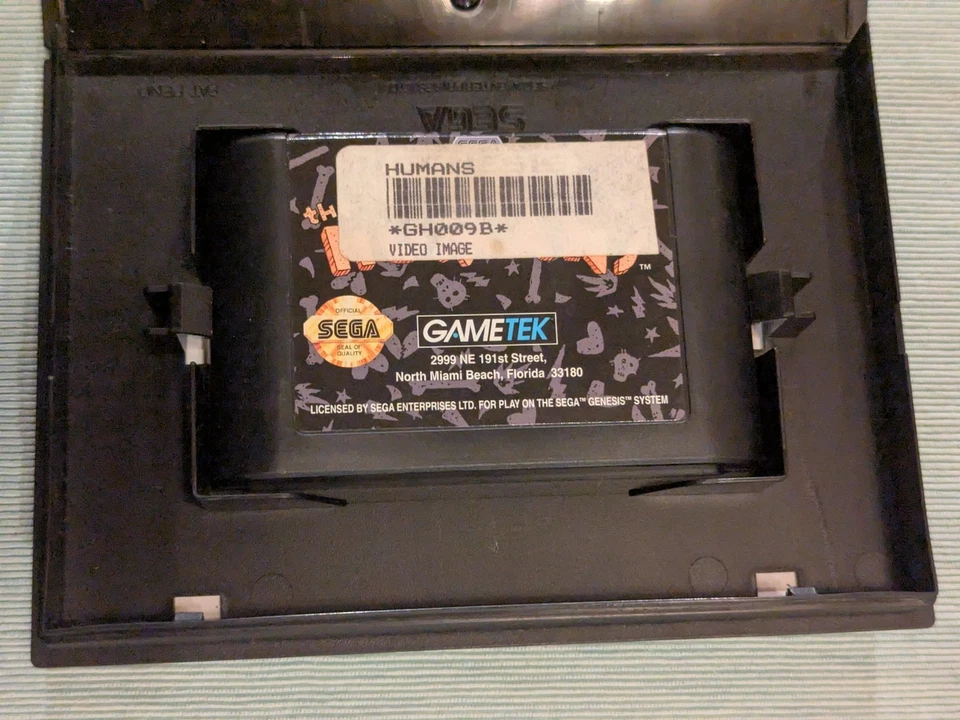 The Humans (Sega Genesis, 1992) CIB - Tested and Working well - Image 4 of 4