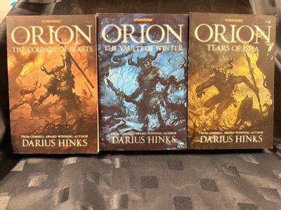 Warhammer Fantasy Orion Trilogy by Darius Hinks   3 Book Set   Games Workshop
