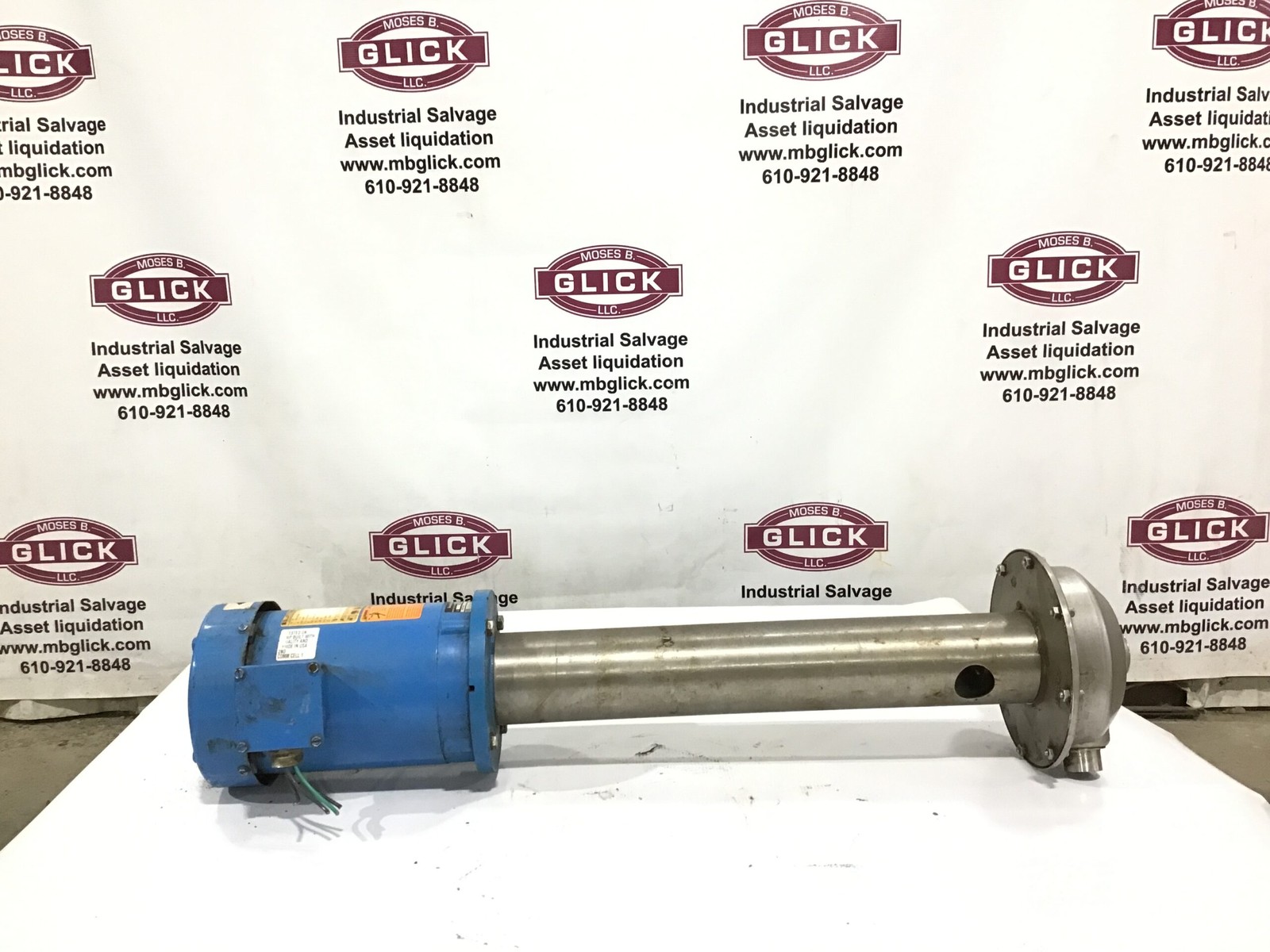 Goulds Centrifugal Pump 1SL1F05C5 NPV 1.25" x 6" 316 Stainless Steel