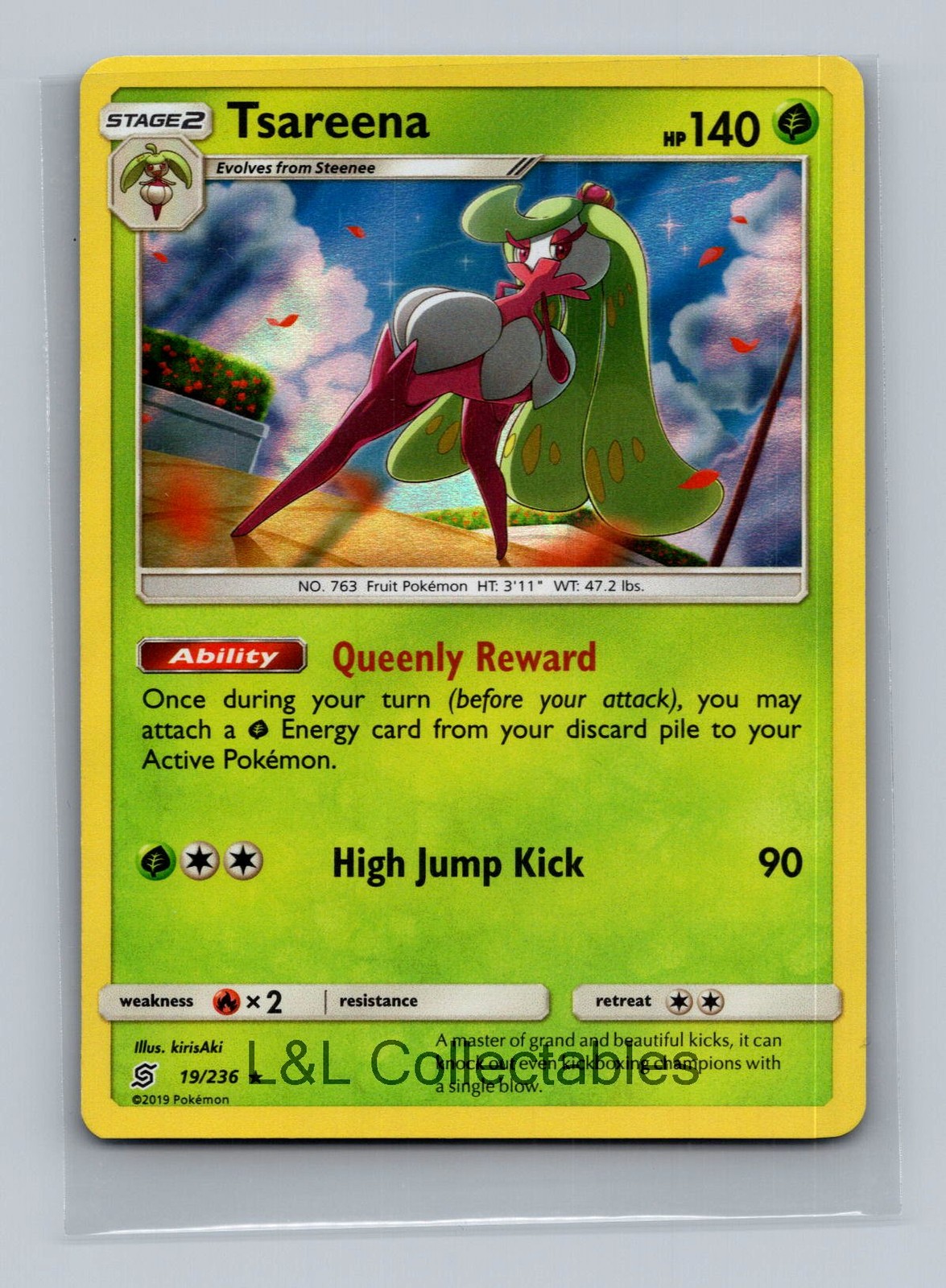 Tsareena #19/236 Holo Rare SM - Unified Minds
