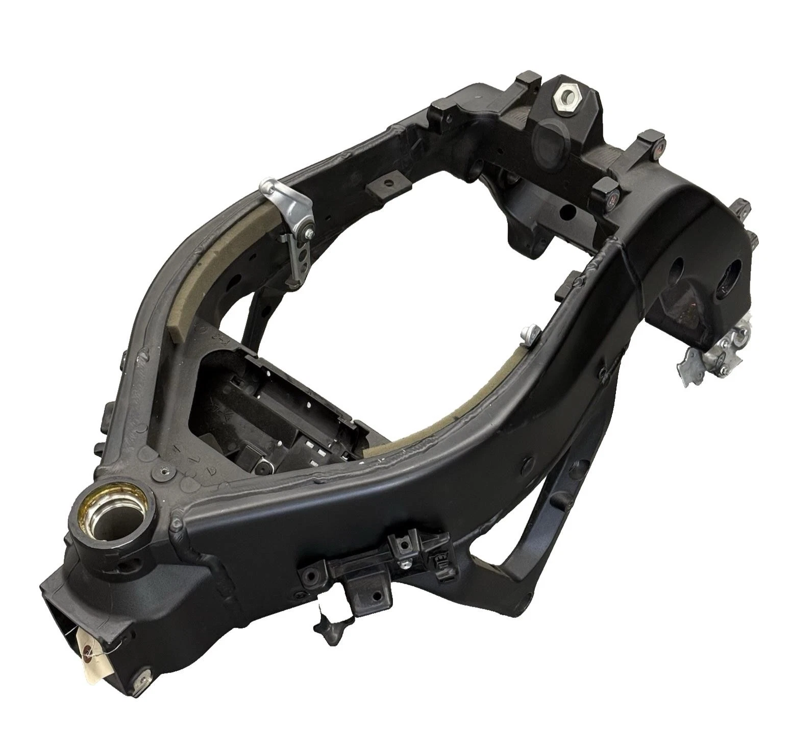 2008 - 2016 YAMAHA YZF R6 FRAME CHASSIS BLACK STRAIGHT STOCK YZF-R6