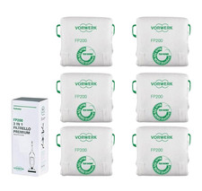 Sacchetti per aspirapolvere Folletto Filtrello Premium per VK200/220S Originali