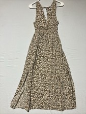 Old Navy waist defined smocked floral print maxi dress Size Medium