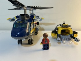 Lego City 60093 Deep Sea Helicopter - Retired 97% Complete
