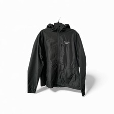 Image of Reebok Rain/Outerwear Black Jacket Warm Inner Fleece Lined Men's Size Medium