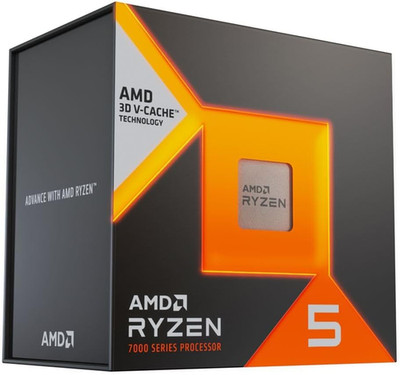 RYZEN 5 7600X3D Raphael AM5 4.1GHZ 6-CORE Boxed Processor - HEATSINK NOT Include